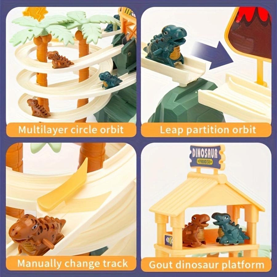 Spinning Dinosaur Track Toy, Enjoy Time
