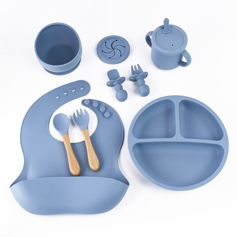 Children's Silicone Plate Suit Household