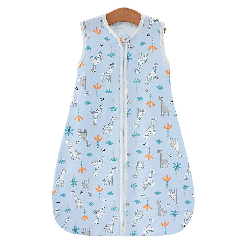 Newborn Summer Vest Sleeping Bag Baby Anti-kick Quilt