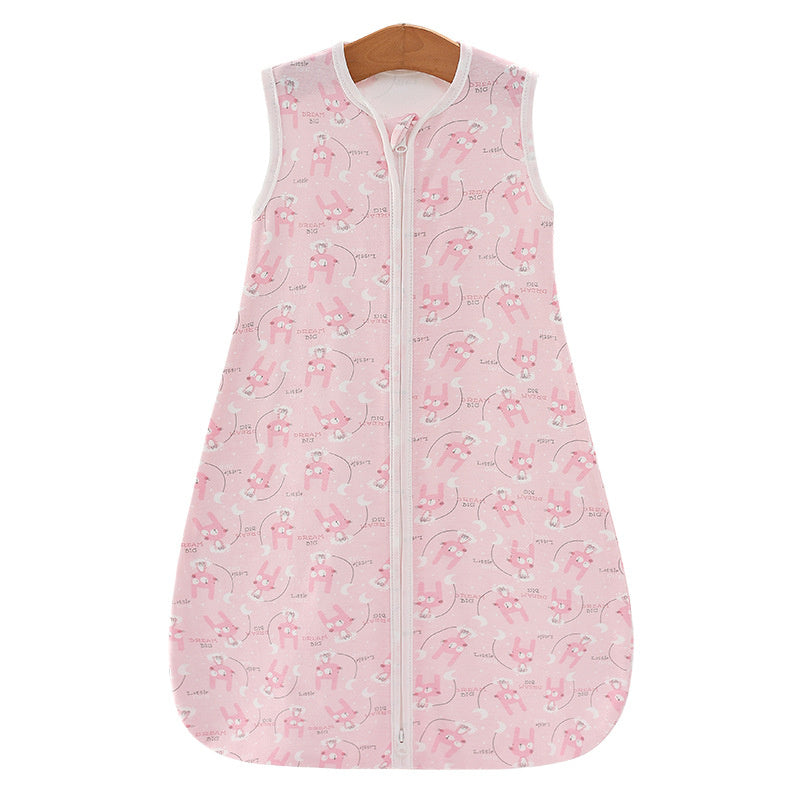 Newborn Summer Vest Sleeping Bag Baby Anti-kick Quilt