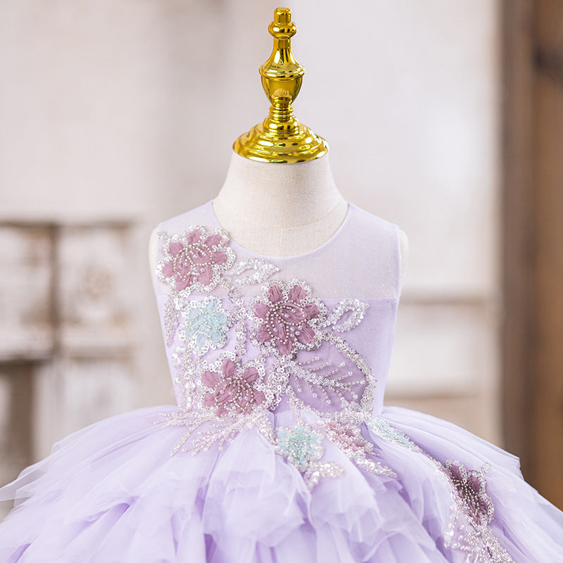Children's Host Flower Girl Princess Dress