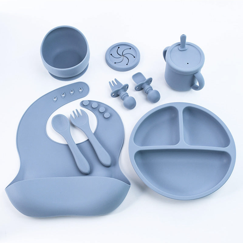 Children's Silicone Plate Suit Household