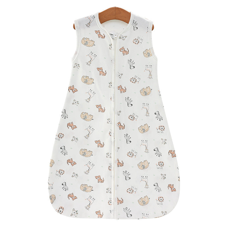 Newborn Summer Vest Sleeping Bag Baby Anti-kick Quilt