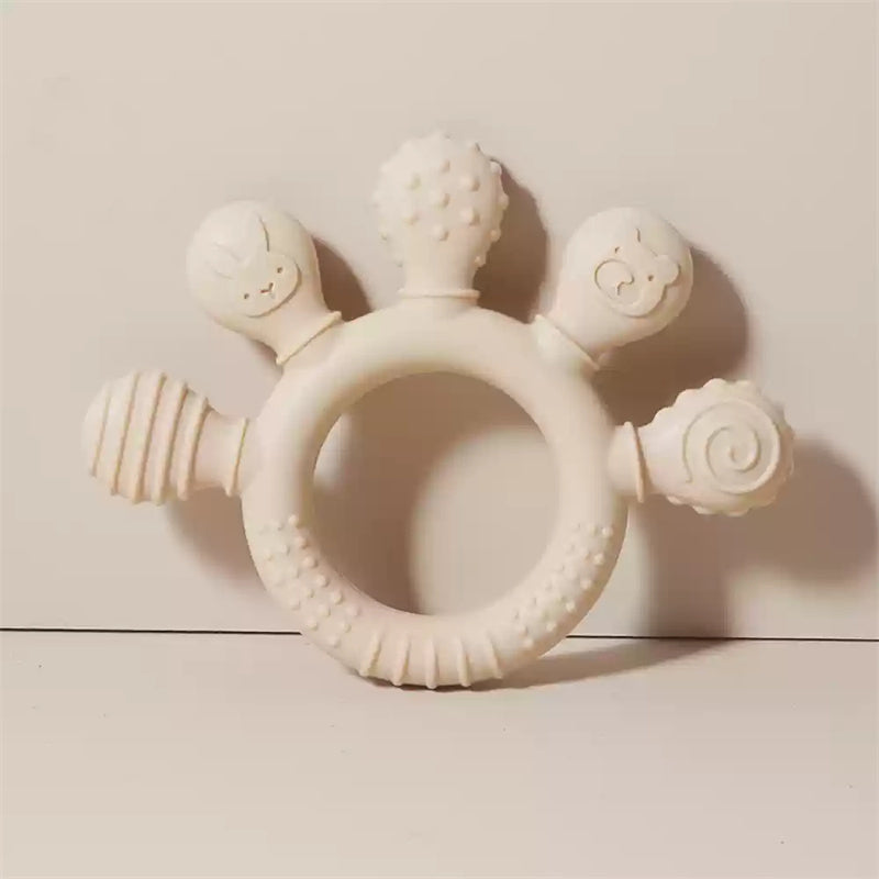 Edible Silicon Hand Holding Teether