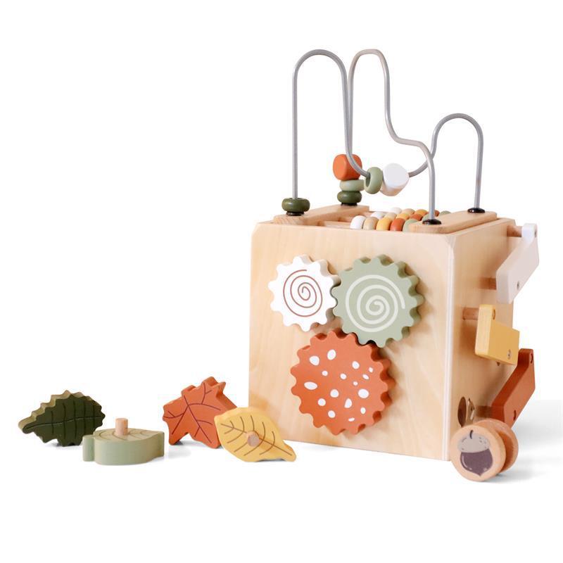 Wooden Multifunctional Color Early Education Puzzle Toys
