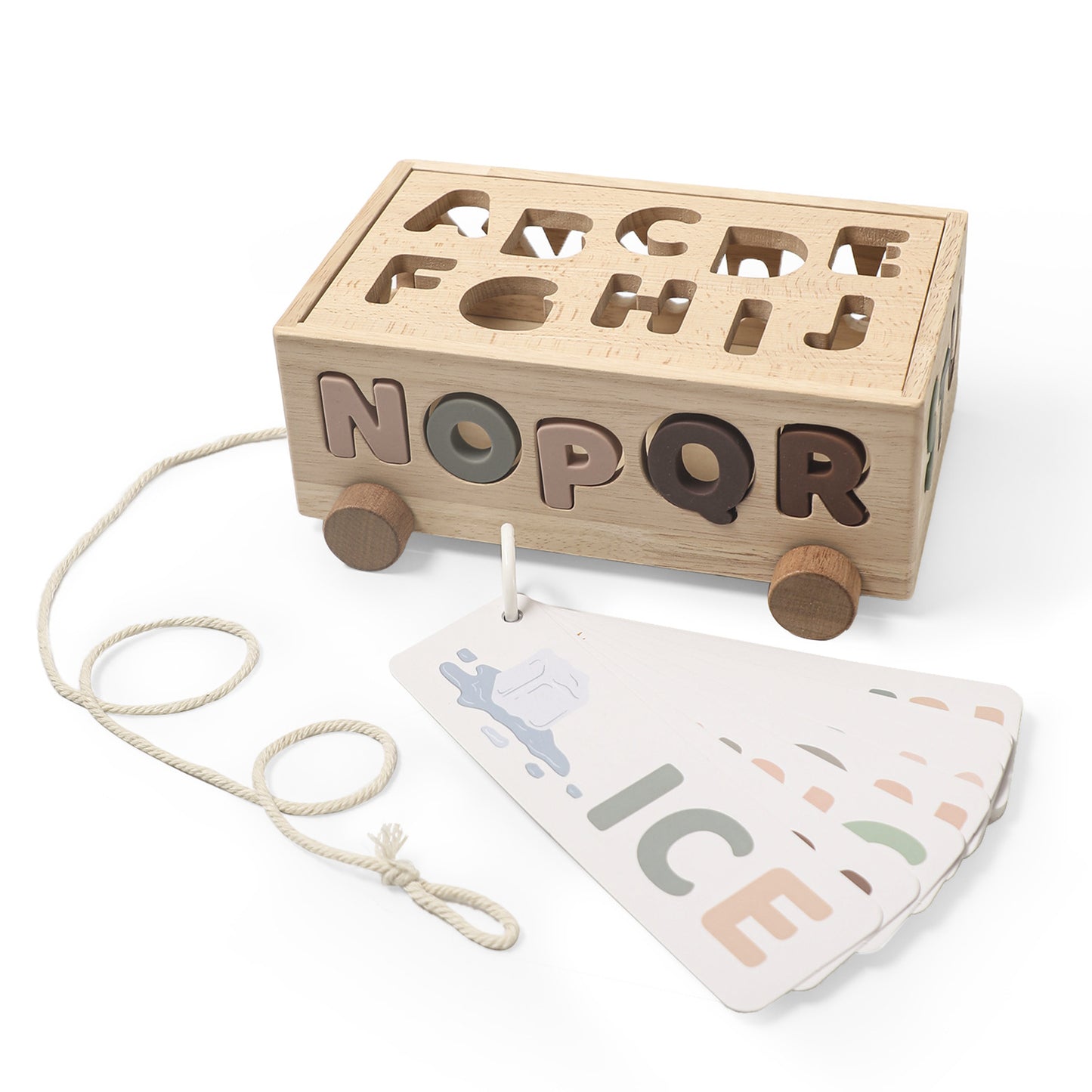 Wooden Multifunctional Color Early Education Puzzle Toys