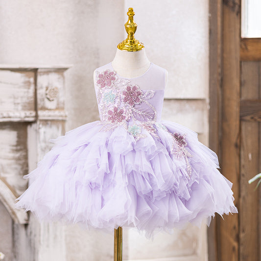 Children's Host Flower Girl Princess Dress